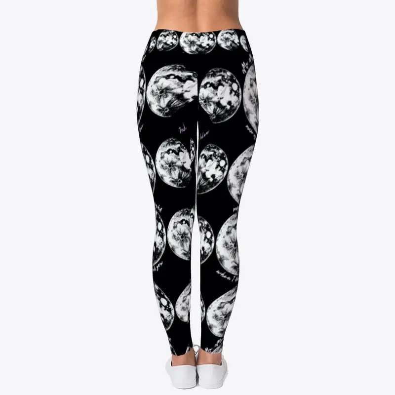 Encounters Moon Cycle Yoga Pants l Black